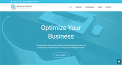 Desktop Screenshot of biz-select.com